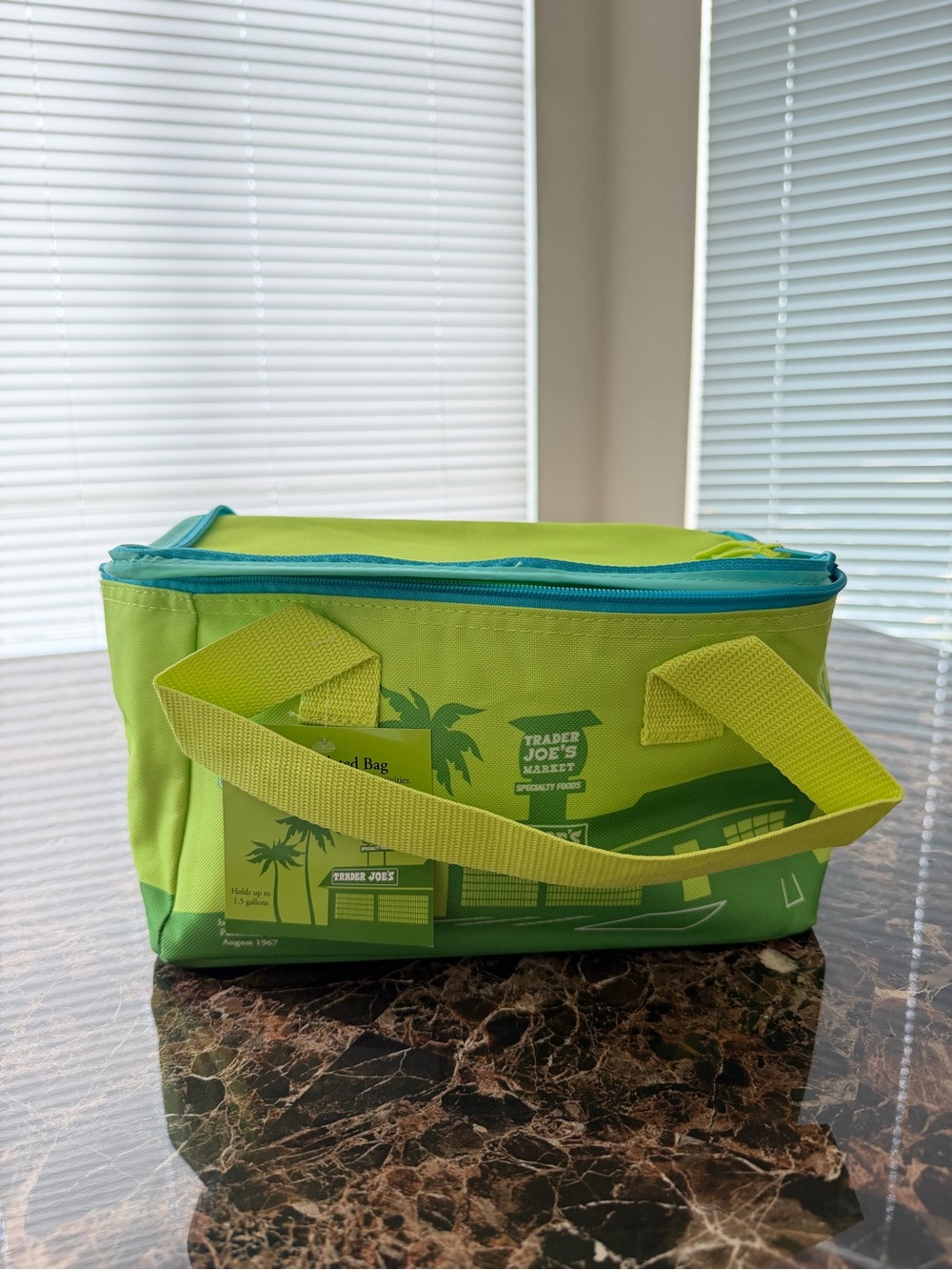 Trader Joe’s Limited Edition Lime Green Mini Insulated Bag